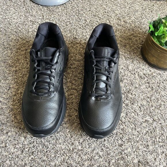 Brooks Addiction Walker Black Leather Walking Shoes Sneakers Size 13 NARROW B main image 7